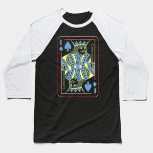 King of Spades Night Mode Baseball T-Shirt